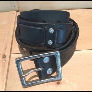 Lucky Brand leather and silver belt